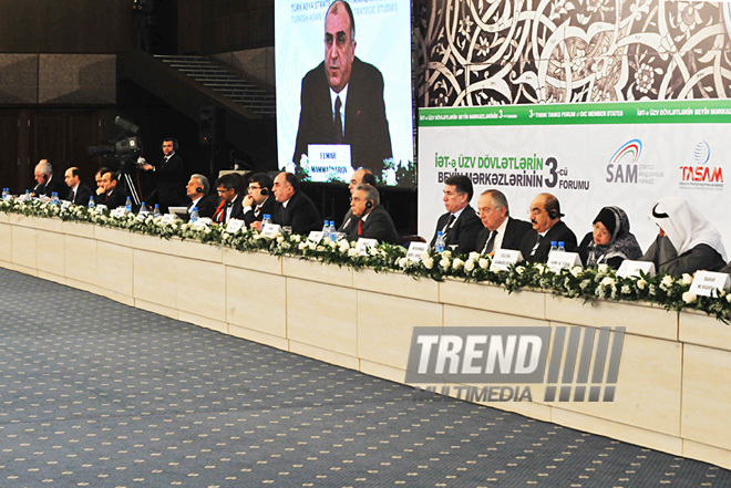 Baku hosts third forum of the OIC member countries' ‘Think Tanks’. Azerbaijan, Marc 02, 2012