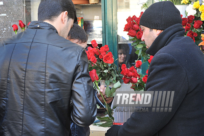 On occasion of the March 8, Baku, Azerbaijan, March 8, 2012