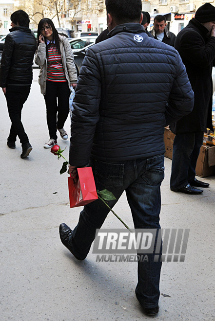 On occasion of the March 8, Baku, Azerbaijan, March 8, 2012