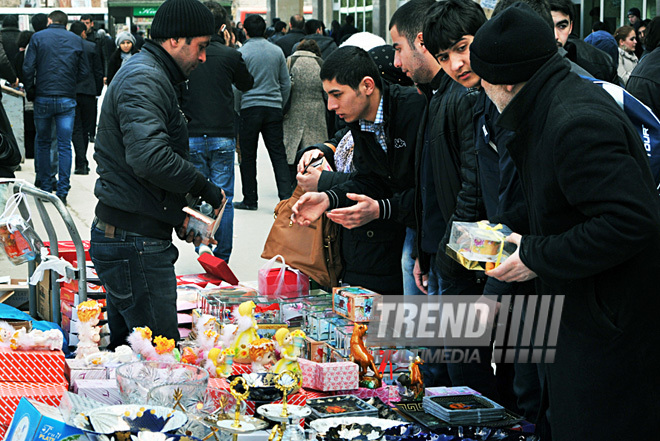 On occasion of the March 8, Baku, Azerbaijan, March 8, 2012