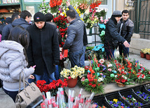 On occasion of the March 8, Baku, Azerbaijan, March 8, 2012