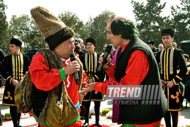 Baku begins Novruz celebrations. Azerbaijan, March 13, 2012 