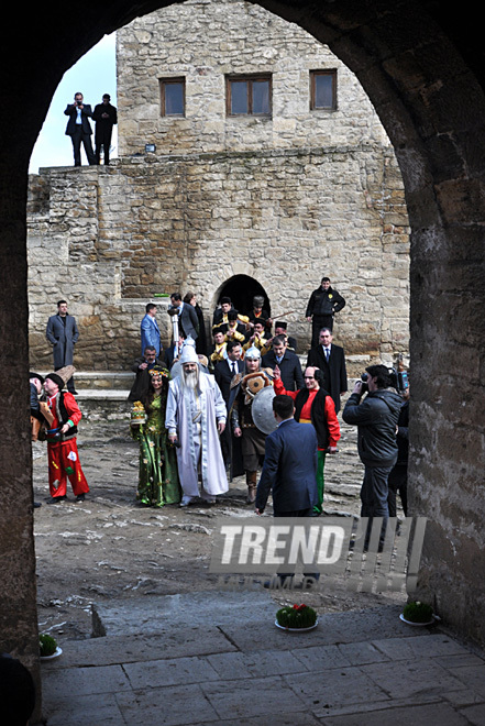 Baku begins Novruz celebrations. Azerbaijan, March 13, 2012 