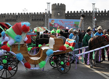 Baku begins Novruz celebrations. Azerbaijan, March 13, 2012 