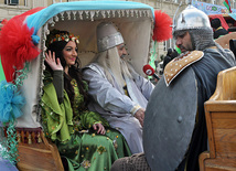 Baku begins Novruz celebrations. Azerbaijan, March 13, 2012 