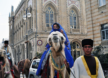 Baku begins Novruz celebrations. Azerbaijan, March 13, 2012 