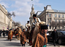 Baku begins Novruz celebrations. Azerbaijan, March 13, 2012 