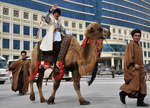 Baku begins Novruz celebrations. Azerbaijan, March 13, 2012 