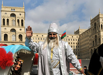 Baku begins Novruz celebrations. Azerbaijan, March 13, 2012 