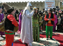 Baku begins Novruz celebrations. Azerbaijan, March 13, 2012 