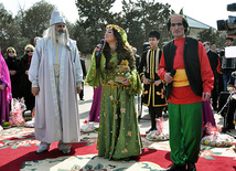 Baku begins Novruz celebrations. Azerbaijan, March 13, 2012 