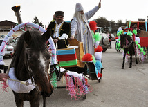 Baku begins Novruz celebrations. Azerbaijan, March 13, 2012 