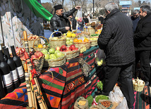 В Азербайджане отмечают Новруз байрамы. Баку, Азербайджан, 20 марта 2012 г.