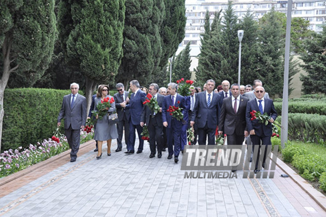 Ümummilli lider Heydər Əliyevin anadan olmasının 89-cu ildönümünə həsr edilmiş "Azərbaycan 2020: inkişafın yeni hədəfləri" mövzusunda konfrans. Bakı, Azərbaycan, 05 may 2012