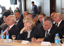 Conference devoted to 89th anniversary of Azerbaijani national leader Heydar Aliyev. Baku, Azerbaijan, May 05, 2012