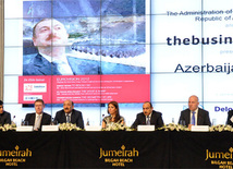 Presentation of special issue of The Business Year magazine, dedicated to Azerbaijan. Baku, Azerbaijan, May 08, 2012