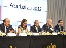 Presentation of special issue of The Business Year magazine, dedicated to Azerbaijan. Baku, Azerbaijan, May 08, 2012