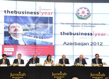 Presentation of special issue of The Business Year magazine, dedicated to Azerbaijan. Baku, Azerbaijan, May 08, 2012