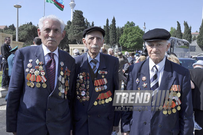 Azerbaijan marks Day of Victory over Fascism, Baku, Azerbaijan, May 09, 2012