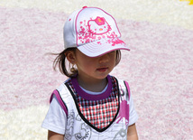 Flower festival in Baku, Azerbaijan, May 10, 2012