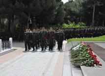 Azerbaijan's public marks 89th birthday of Nationwide Leader Heydar Aliyev. Baku, Azerbaijan, May 10, 2012