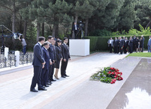 Azerbaijan's public marks 89th birthday of Nationwide Leader Heydar Aliyev. Baku, Azerbaijan, May 10, 2012