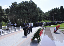 Azerbaijan's public marks 89th birthday of Nationwide Leader Heydar Aliyev. Baku, Azerbaijan, May 10, 2012