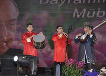 A gala concert and grandios fireworks display held in the National Park. Baku, Azerbaijan, May 10, 2012