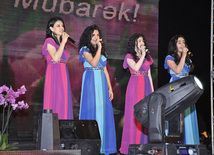 A gala concert and grandios fireworks display held in the National Park. Baku, Azerbaijan, May 10, 2012