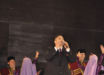 Baku hosts concert and firework celebrations on the occasion of the Day of Republic. Baku, Azerbaijan, May 28, 2012 