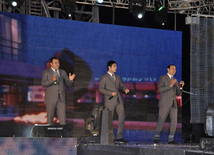 Baku hosts concert and firework celebrations on the occasion of the Day of Republic. Baku, Azerbaijan, May 28, 2012 