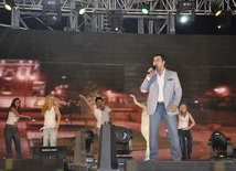 Baku hosts concert and firework celebrations on the occasion of the Day of Republic. Baku, Azerbaijan, May 28, 2012 