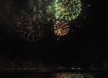 Baku hosts concert and firework celebrations on the occasion of the Day of Republic. Baku, Azerbaijan, May 28, 2012 