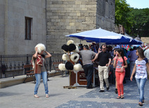 İçəri Şəhərdə gəzinti. Bakı, Azərbaycan, 30 may 2012