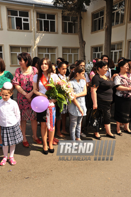 Last bell. Baku, Azerbaijan, May 31, 2012