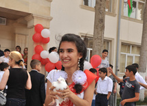 Last bell. Baku, Azerbaijan, May 31, 2012