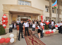 Last bell. Baku, Azerbaijan, May 31, 2012