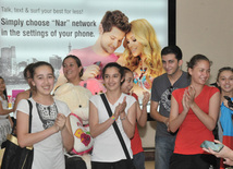 Azerbaijani young gymnasts gain medals at European Championship in Rhythmic Gymnastics. Baku, Azerbaijan, June 04, 2012