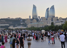 Baku holds concert and fireworks in honor of  National Salvation Day, Azerbaijan, June 15, 2012