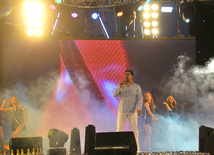 Baku holds concert and fireworks in honor of  National Salvation Day, Azerbaijan, June 15, 2012