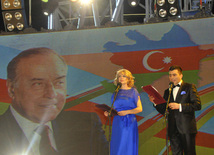 Baku holds concert and fireworks in honor of  National Salvation Day, Azerbaijan, June 15, 2012