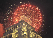 Baku holds concert and fireworks in honor of  National Salvation Day, Azerbaijan, June 15, 2012