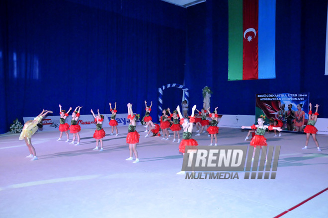 Azerbaijan Championship on Rhythmic Gymnastics. Baku, Azerbaijan, June 27, 2012