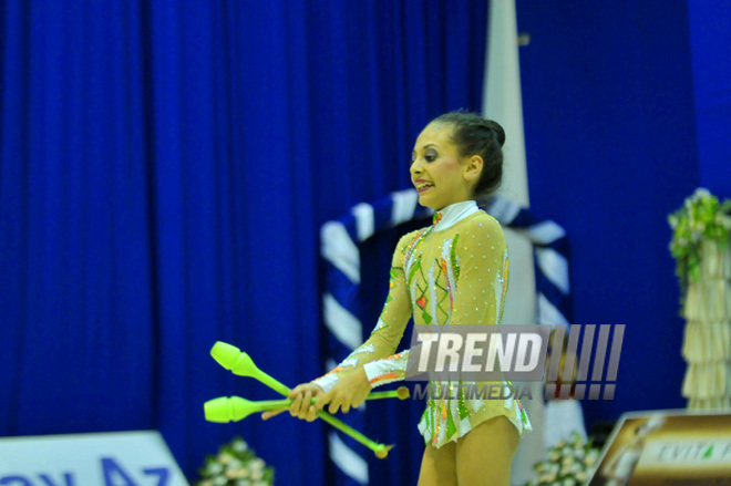 Azerbaijan Championship on Rhythmic Gymnastics. Baku, Azerbaijan, June 27, 2012