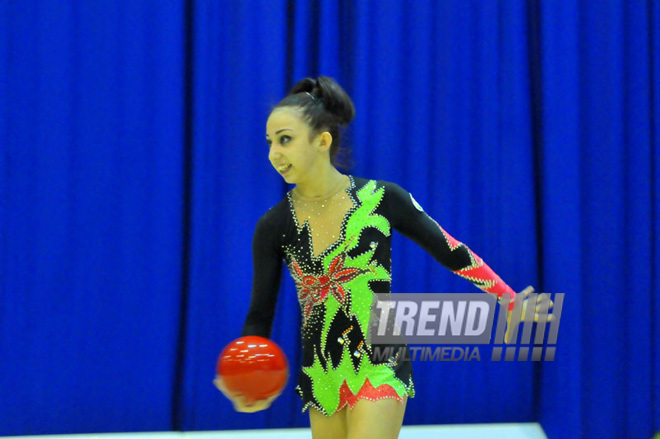 Azerbaijan Championship on Rhythmic Gymnastics. Baku, Azerbaijan, June 27, 2012