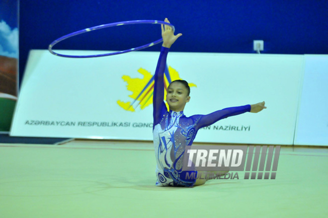 Azerbaijan Championship on Rhythmic Gymnastics. Baku, Azerbaijan, June 27, 2012