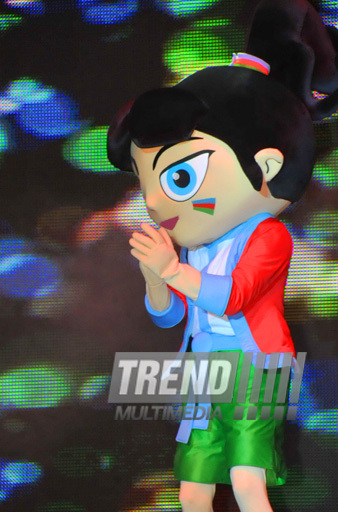 В Баку прошел концерт в поддержку Чемпионата мира по футболу среди девушек. Баку, Азербайджан, 06 июля 2012 г. 