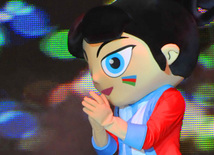 В Баку прошел концерт в поддержку Чемпионата мира по футболу среди девушек. Баку, Азербайджан, 06 июля 2012 г. 