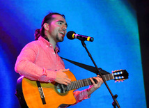 В Баку прошел концерт в поддержку Чемпионата мира по футболу среди девушек. Баку, Азербайджан, 06 июля 2012 г. 