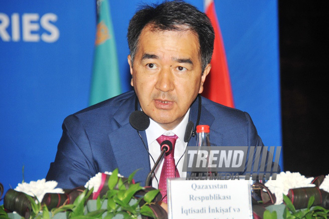 Second meeting of economy ministers of the Cooperation Council of Turkic Speaking States. Baku, Azerbaijan, Aug.14, 2012